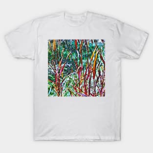 Dotty Autumn Grasses T-Shirt